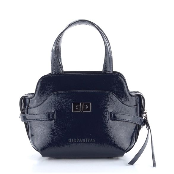 Hispanitas lakovaná crossbody kabelka Midnight BI243533