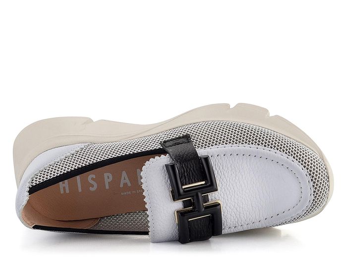 Hispanitas mokasíny na platformě Hawaii White/Black HV243306