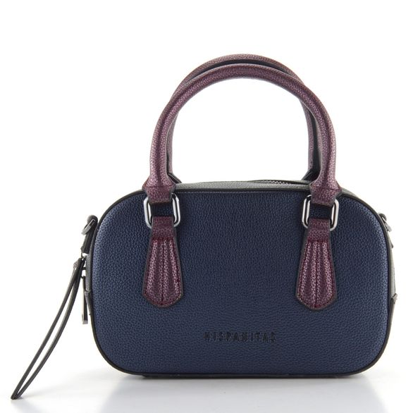 Hispanitas metalická crossbody kabelka Midnight/Forest/Rioja BI243538