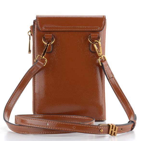 Hispanitas malá crossbody kabelka lakovaná Cuero BI243529