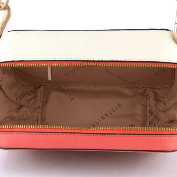 Hispanitas crossbody kabelka Coral/Scarlet/Latte BV253979