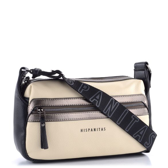 Hispanitas crossbody kabelka Milk/Acero/Black BI243546