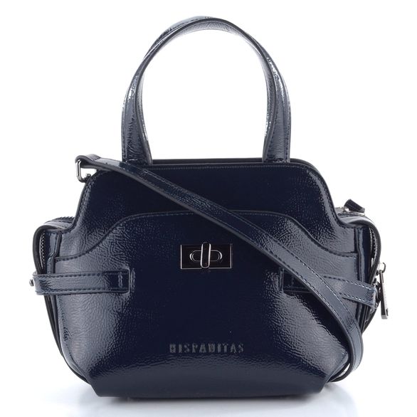 Hispanitas lakovaná crossbody kabelka Midnight BI243533