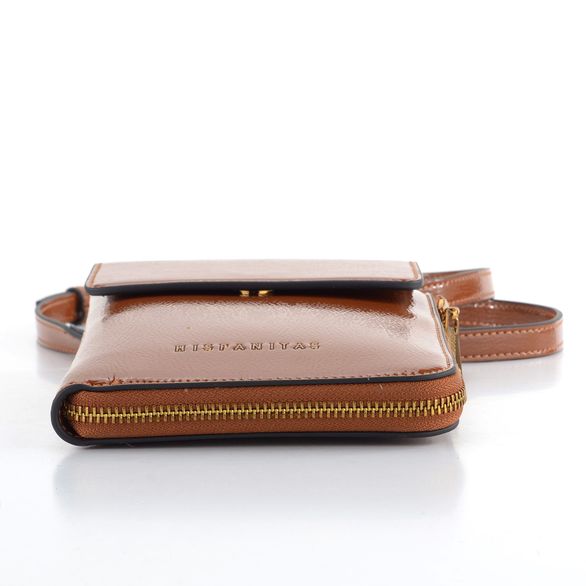 Hispanitas malá crossbody kabelka lakovaná Cuero BI243529