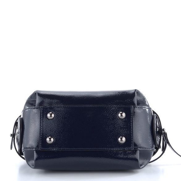 Hispanitas lakovaná crossbody kabelka Midnight BI243533