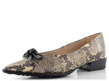 Hispanitas špičaté hadinkové lodičky Turin topo HI254260