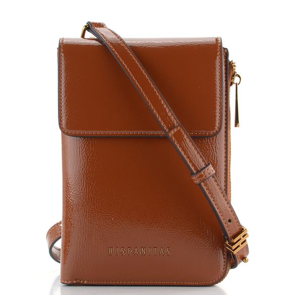 Hispanitas malá crossbody kabelka lakovaná Cuero BI243529