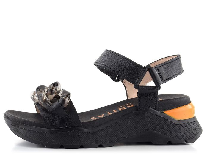 Hispanitas sandály na platformě Grazia Black HV232615