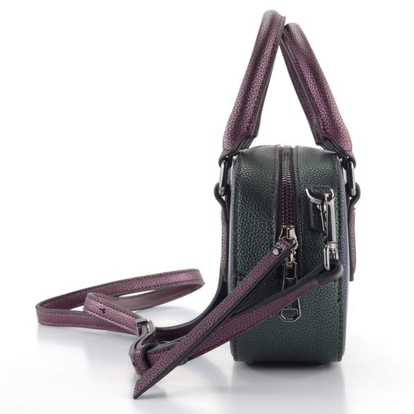 Hispanitas metalická crossbody kabelka Midnight/Forest/Rioja BI243538